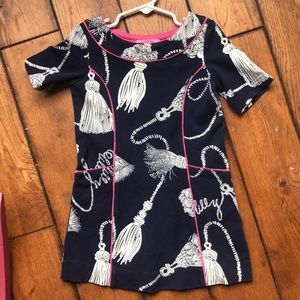 Lilly Pulitzer “Behind the Rope” XS Girls EUC
